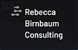 Rebecca Birnbaum Consulting logo